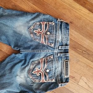 Womens rock revival jeans